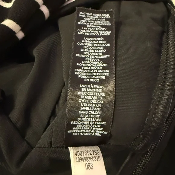 White House Black Market Striped Body-con Cocktail Dress, Size 6 - Picture 8 of 8